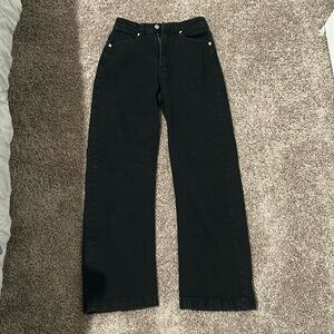 Black Denim Jean Pants